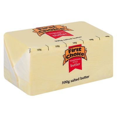 FIRST CHOICE BUTTER 2 X 500G_0