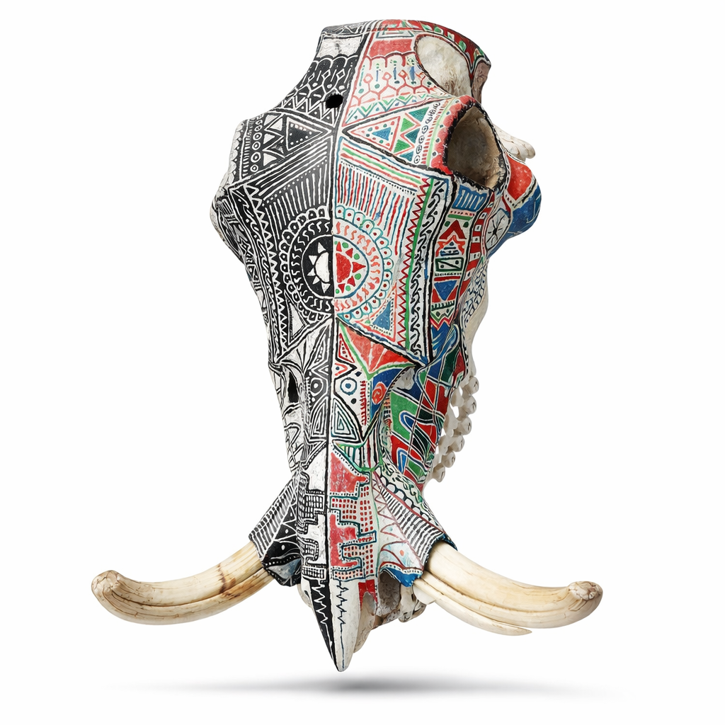 Artist Painted skulls_18