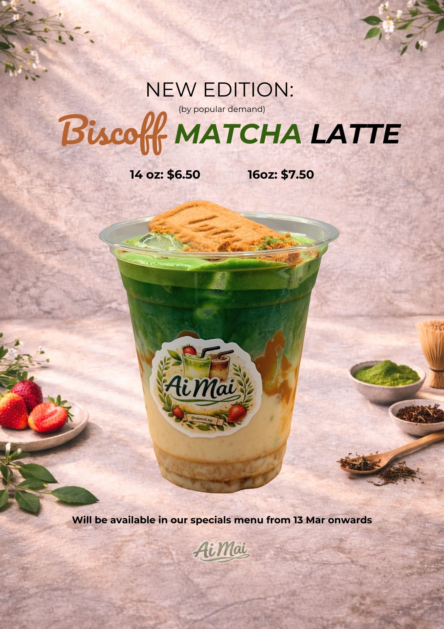 Biscoff Matcha Latte 👍🏽_0