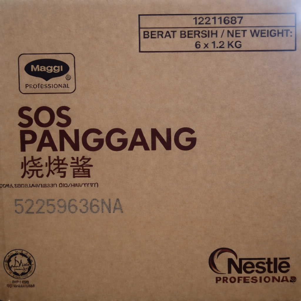 Barbecue (BBQ) Sauce Maggi 1.2Kgx6 _2