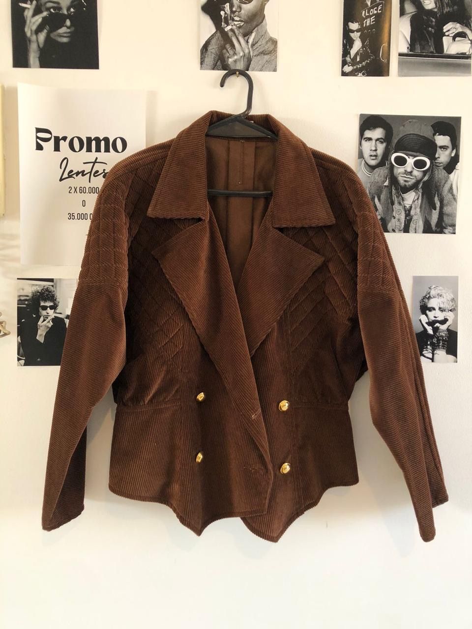 Saco de pana Vintage_0