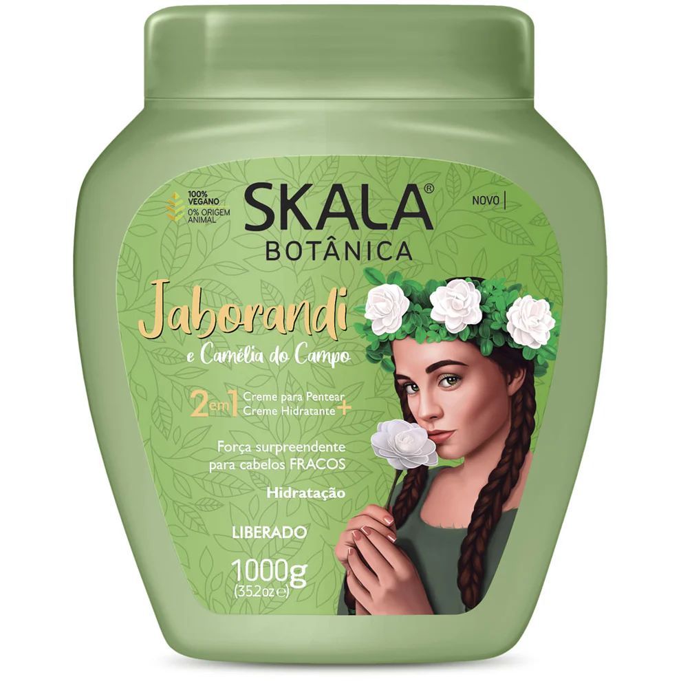 Skala Jaborandi And Camellia Cream - 1000g | سكالا كريم ماسك وبلسم للشعر الدهني - 1000 غرام_1