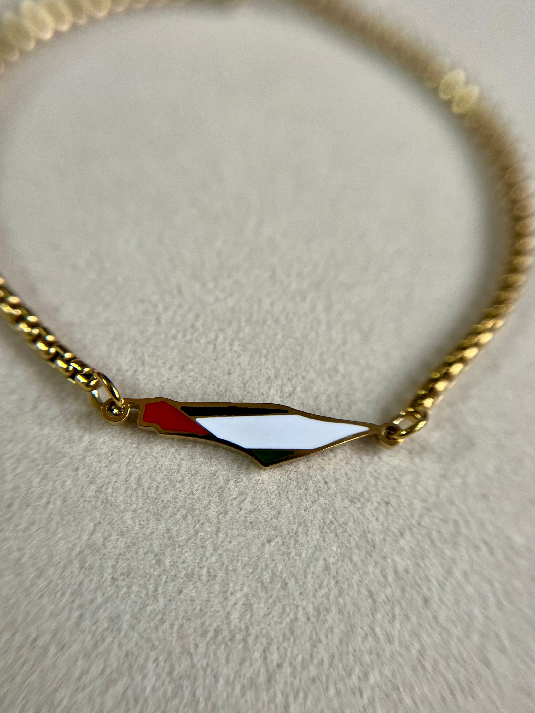 Palestine Bracelet - Gold_1