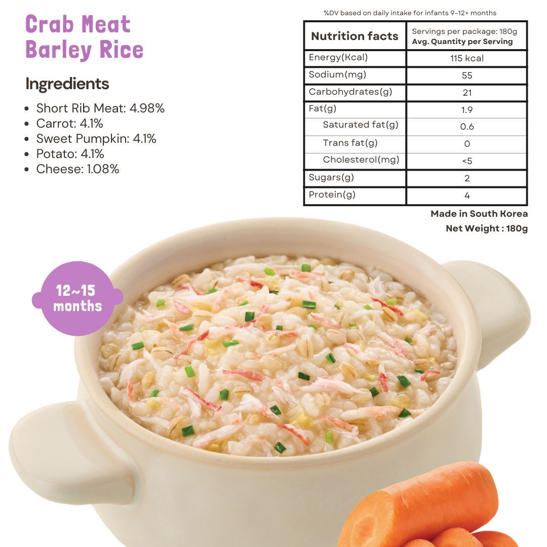 Authentic Korean Nutritional Ready to Eat Baby Porridge | For baby weaning and toddlers_0