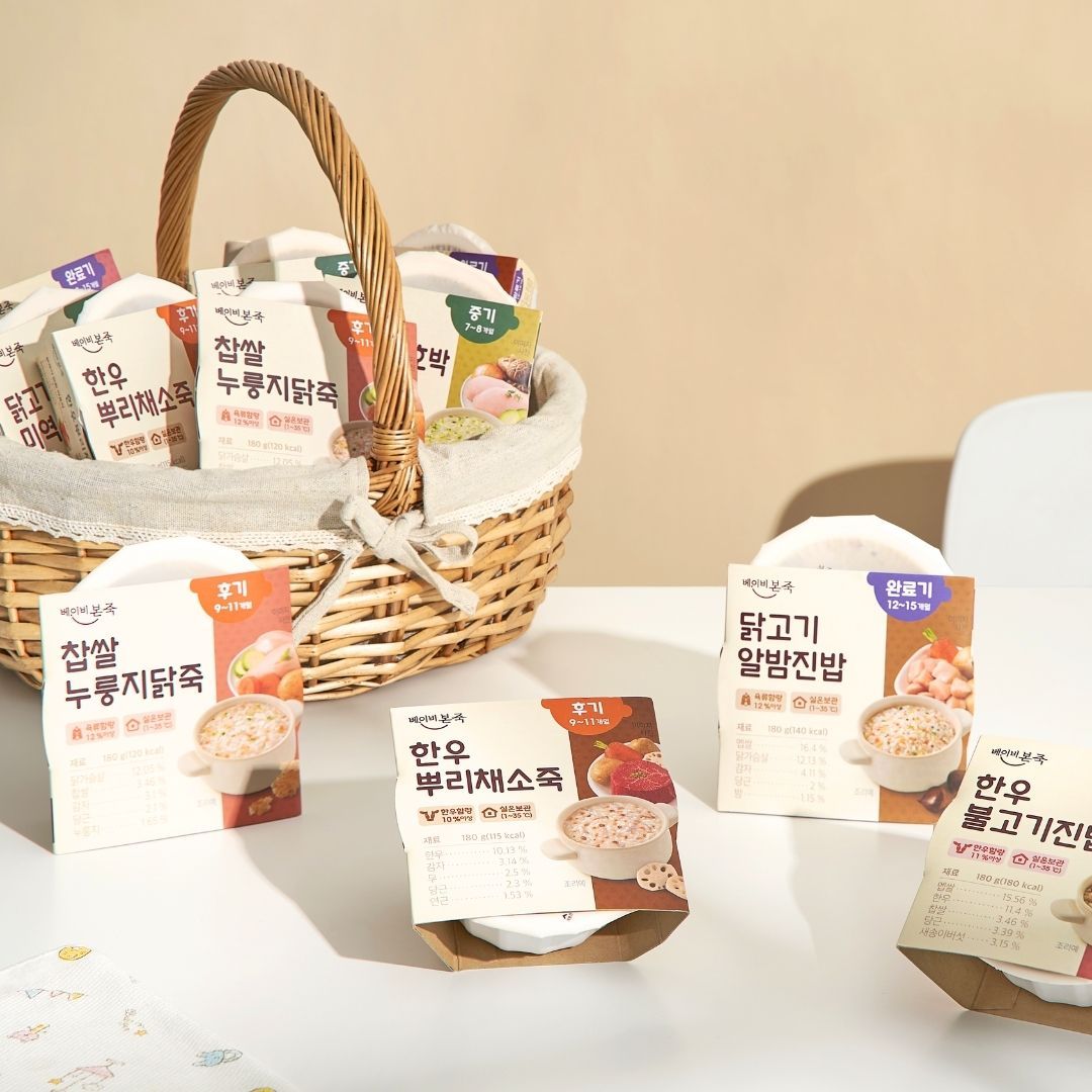 Authentic Korean Nutritional Ready to Eat Baby Porridge | For baby weaning and toddlers_1