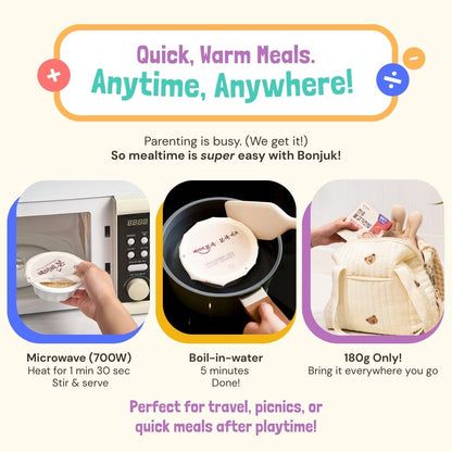 Authentic Korean Nutritional Ready to Eat Baby Porridge | For baby weaning and toddlers_12