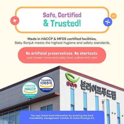 Authentic Korean Nutritional Ready to Eat Baby Porridge | For baby weaning and toddlers_13