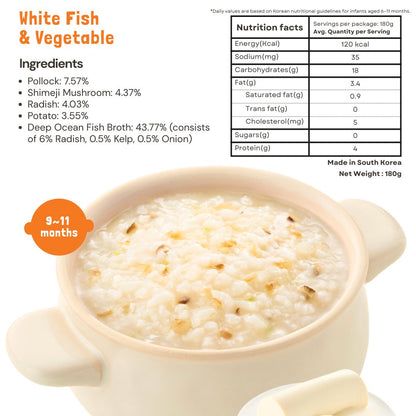 Authentic Korean Nutritional Ready to Eat Baby Porridge | For baby weaning and toddlers_16