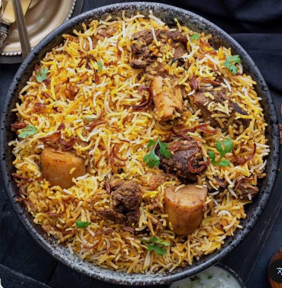 Mutton handi biriyani_0
