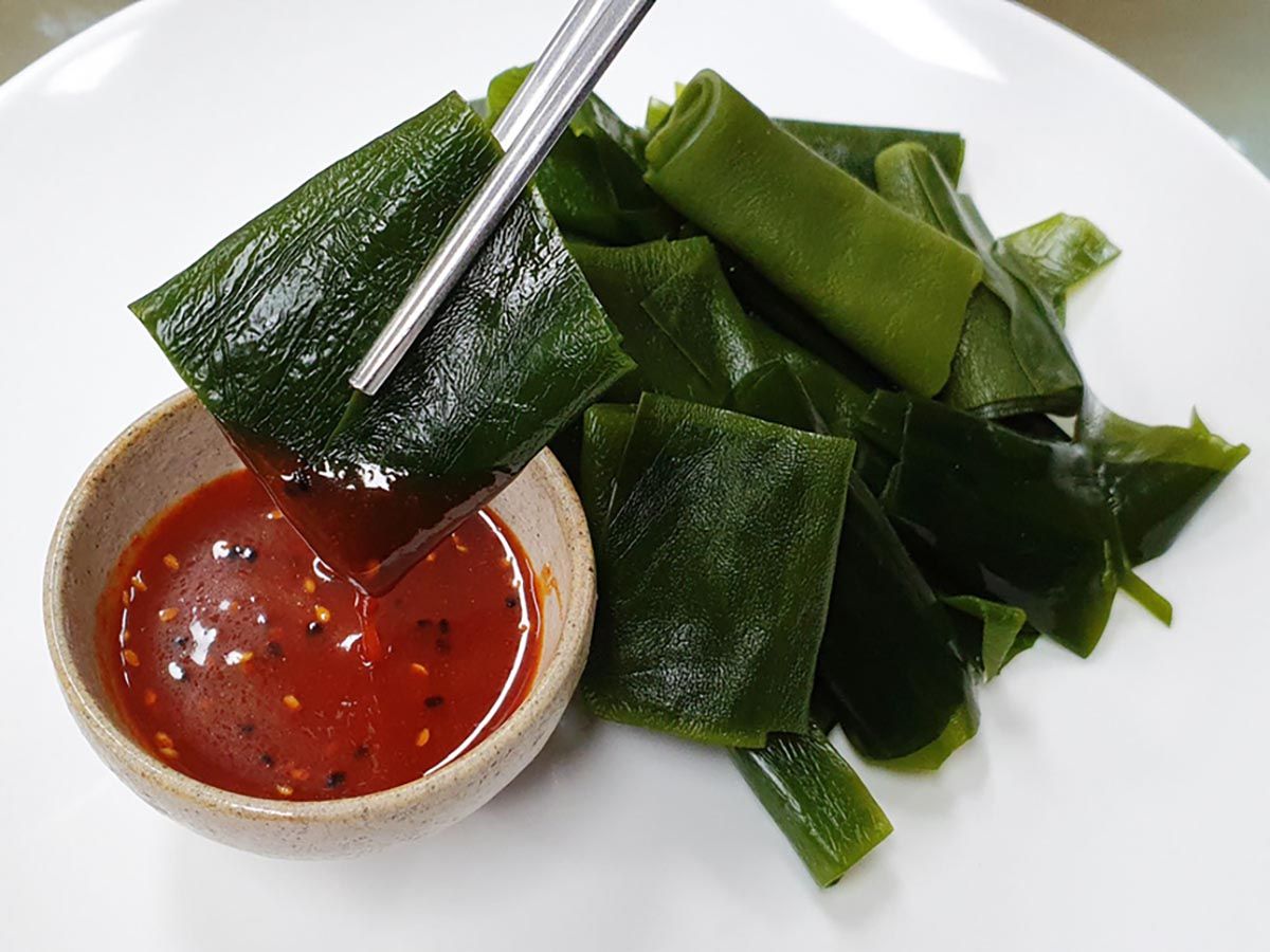 남해안 청정 염장 해조류 4종 택1 (미역줄기, 곰피, 다시마,꼬시래기)Premium Seaweeds 4types_4