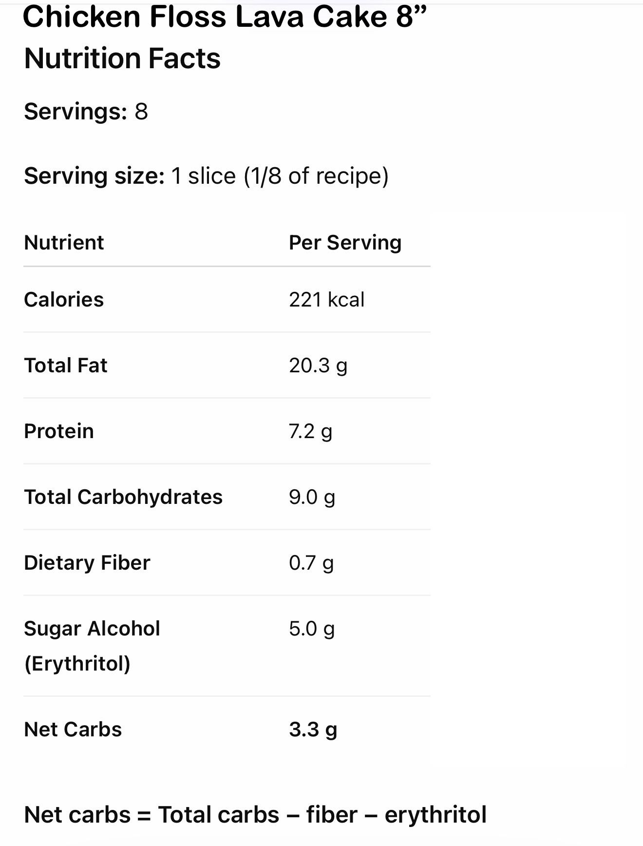Chicken Floss Lava Cake (New!)_2