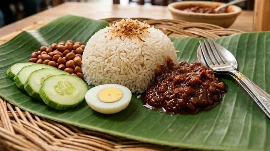 MONDAY Breakfast set - Nasi Lemak_0