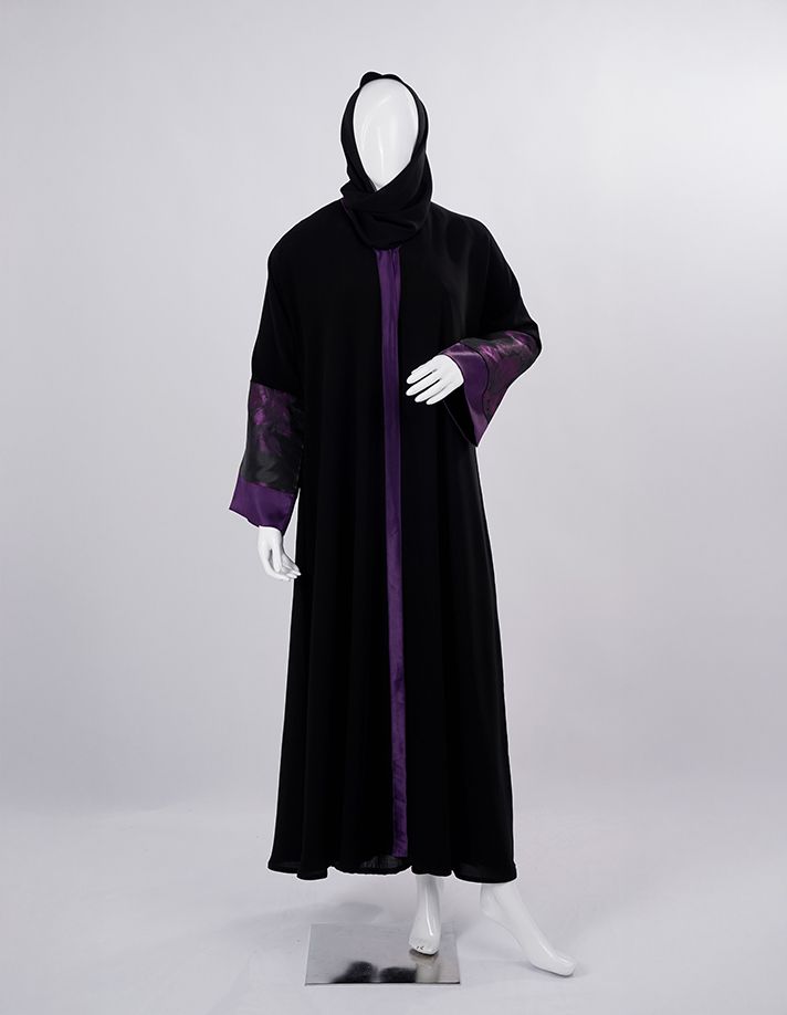 Liara Violet Elegance Abaya_0