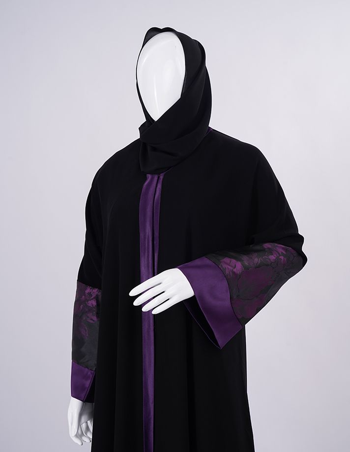 Liara Violet Elegance Abaya_5