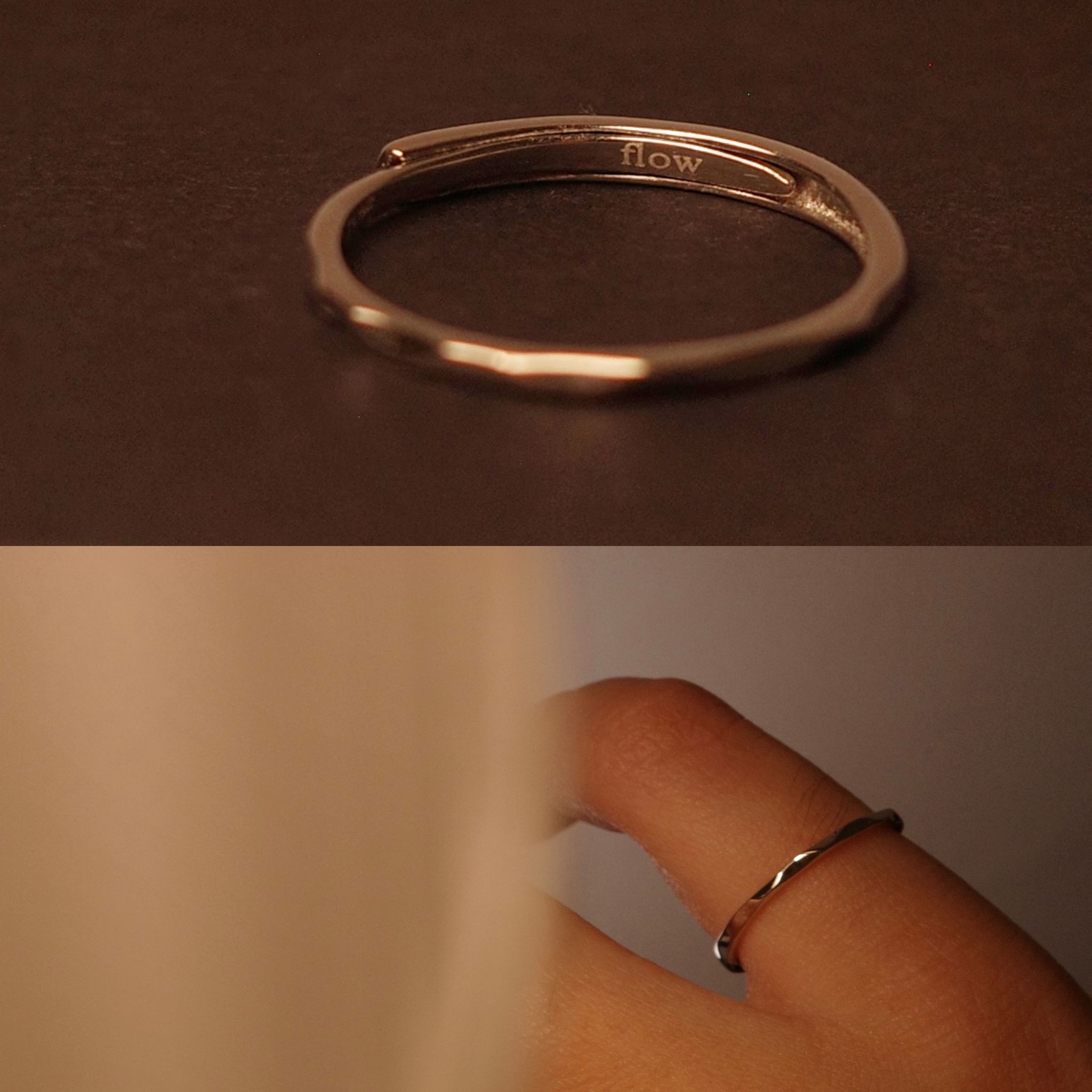 S925 Silver Ring - be soft / flow / breathe_2