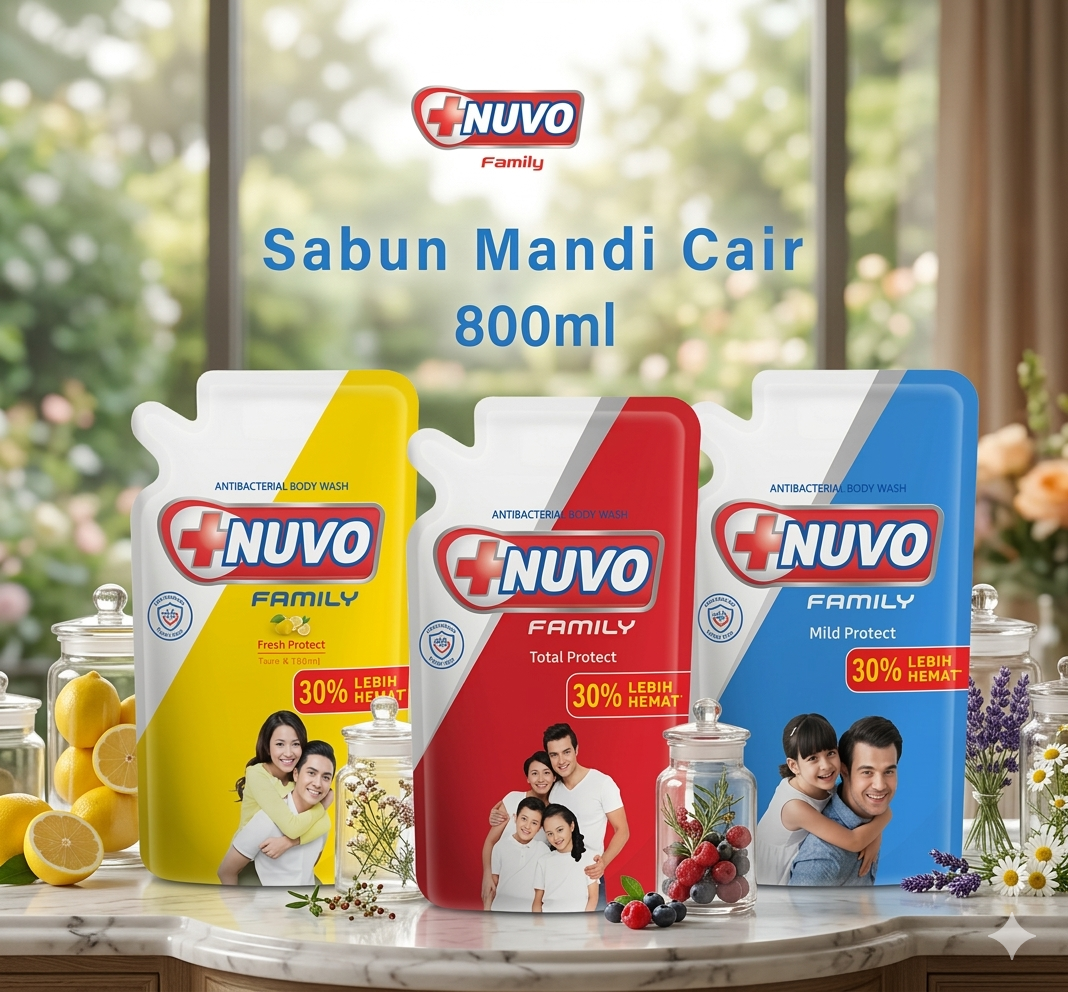 Nuvo Sabun Cair 800ml_0