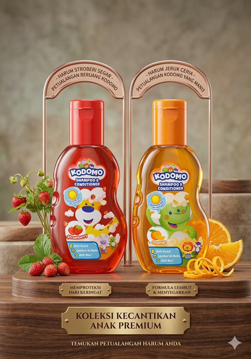 Kodomo Sampo Anak 45ml_0