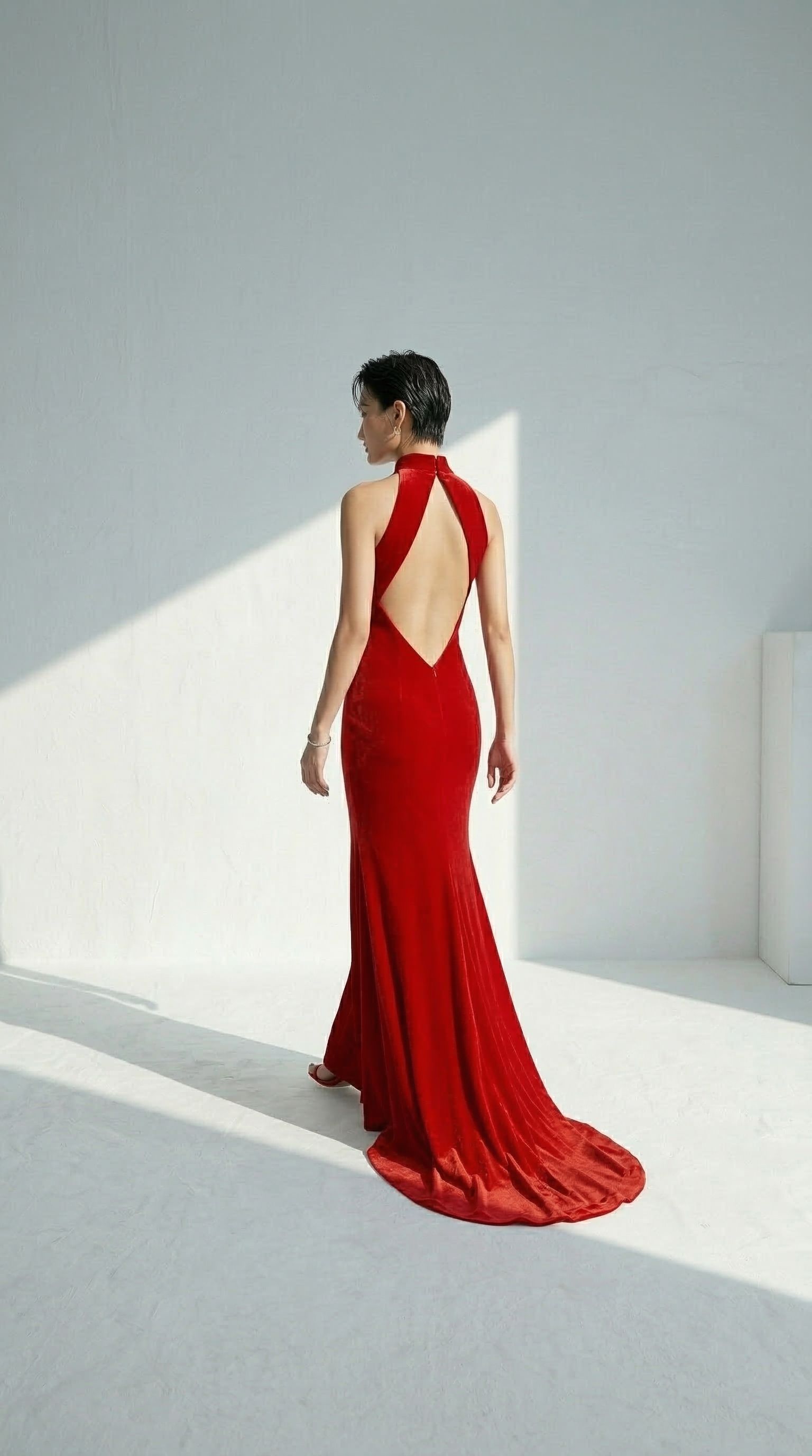 BLUE LOTUS Cheongsam_2