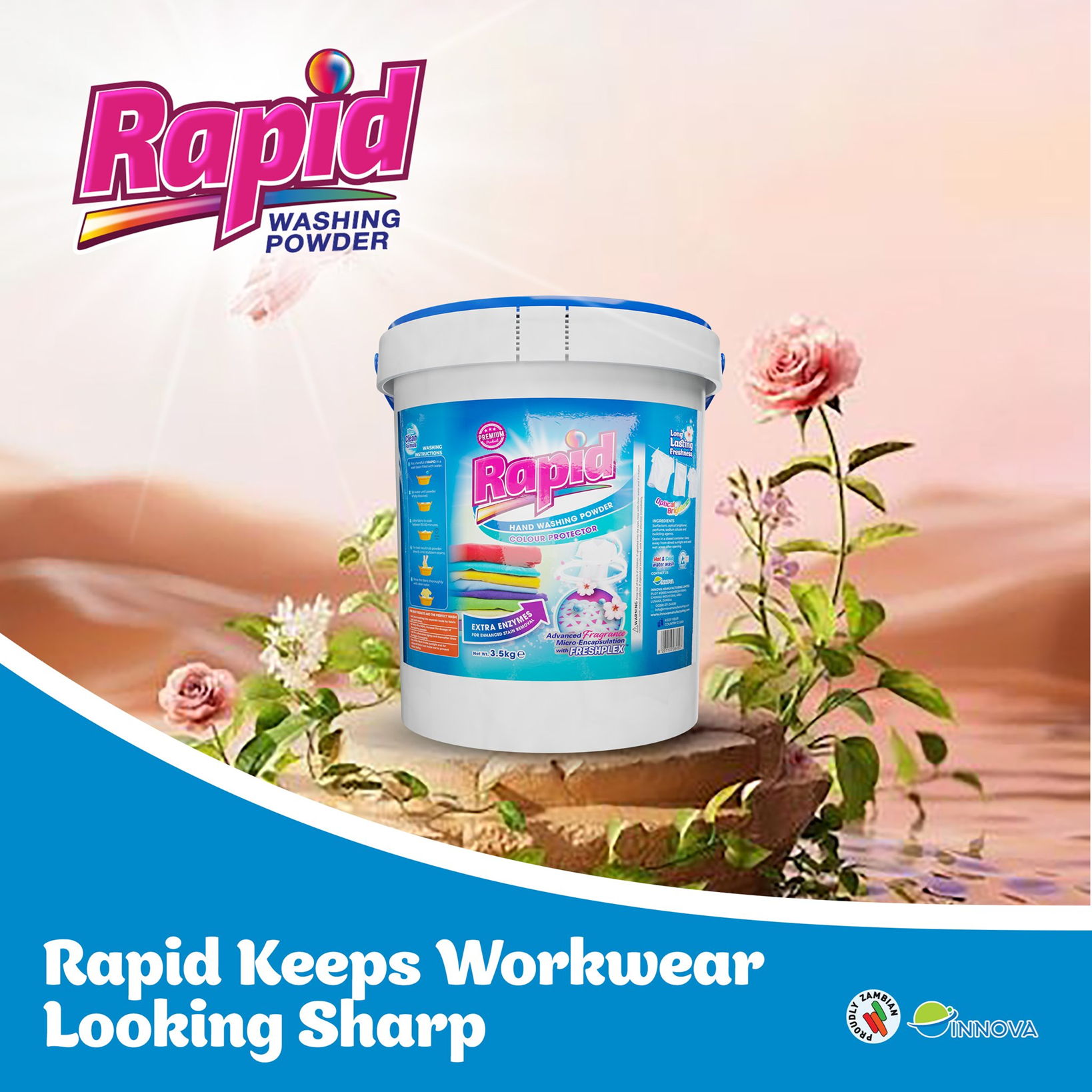 Rapid detergent bucket 5kg_0