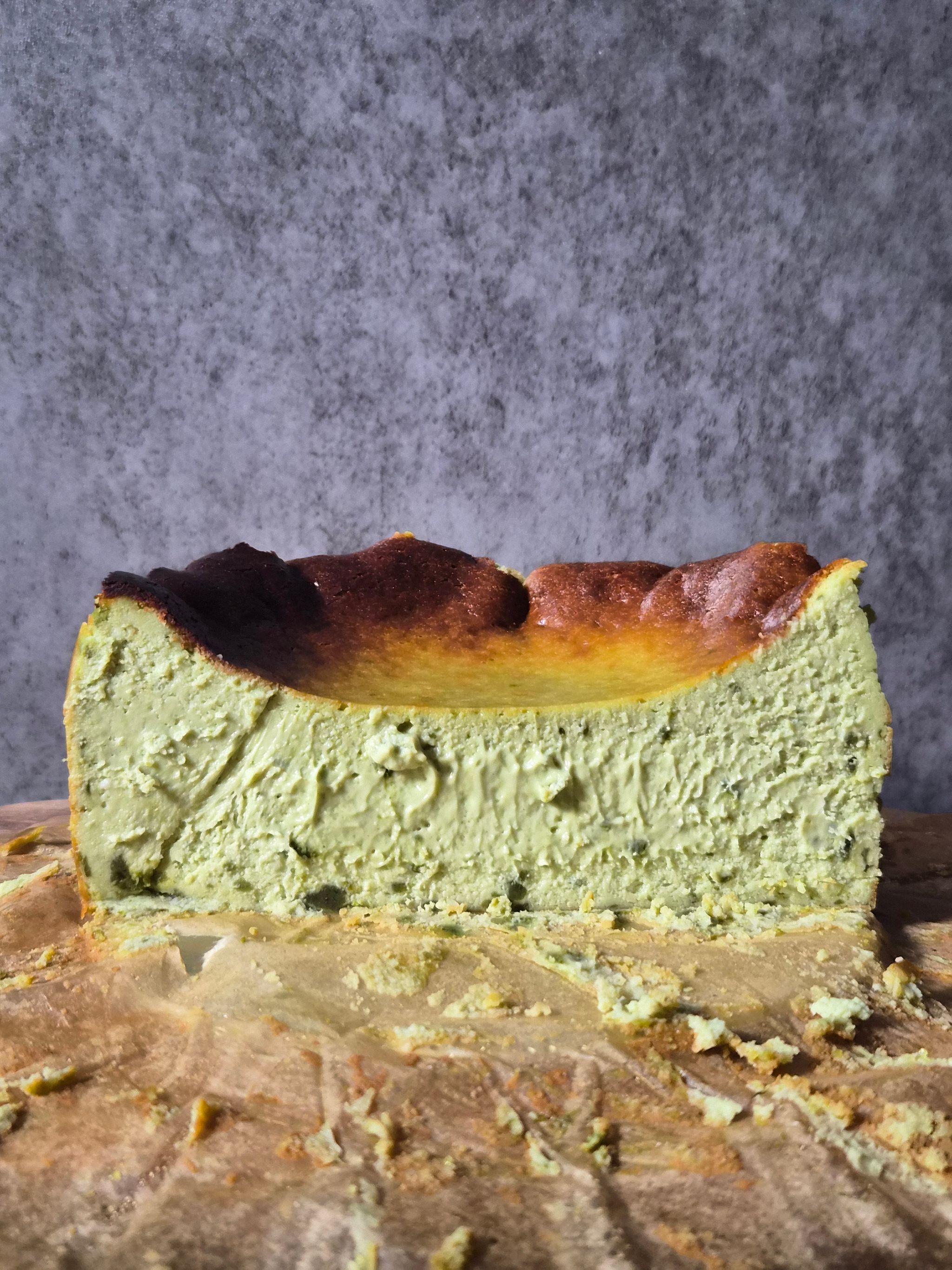 Matcha Basque Cheesecake_2