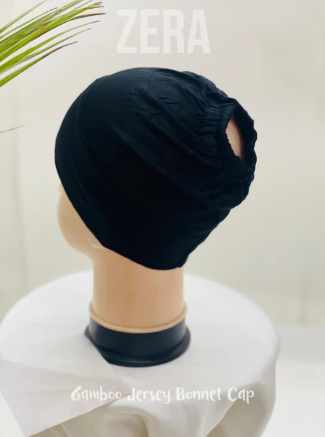 Zera Bonnet Elastic Hijab Cap_0