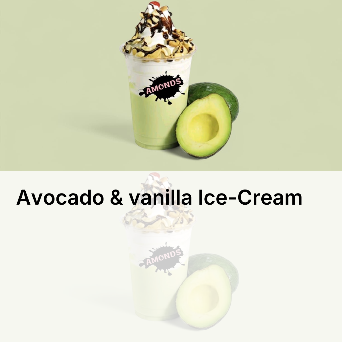 Avocado with vanilla Ice-Cream_0