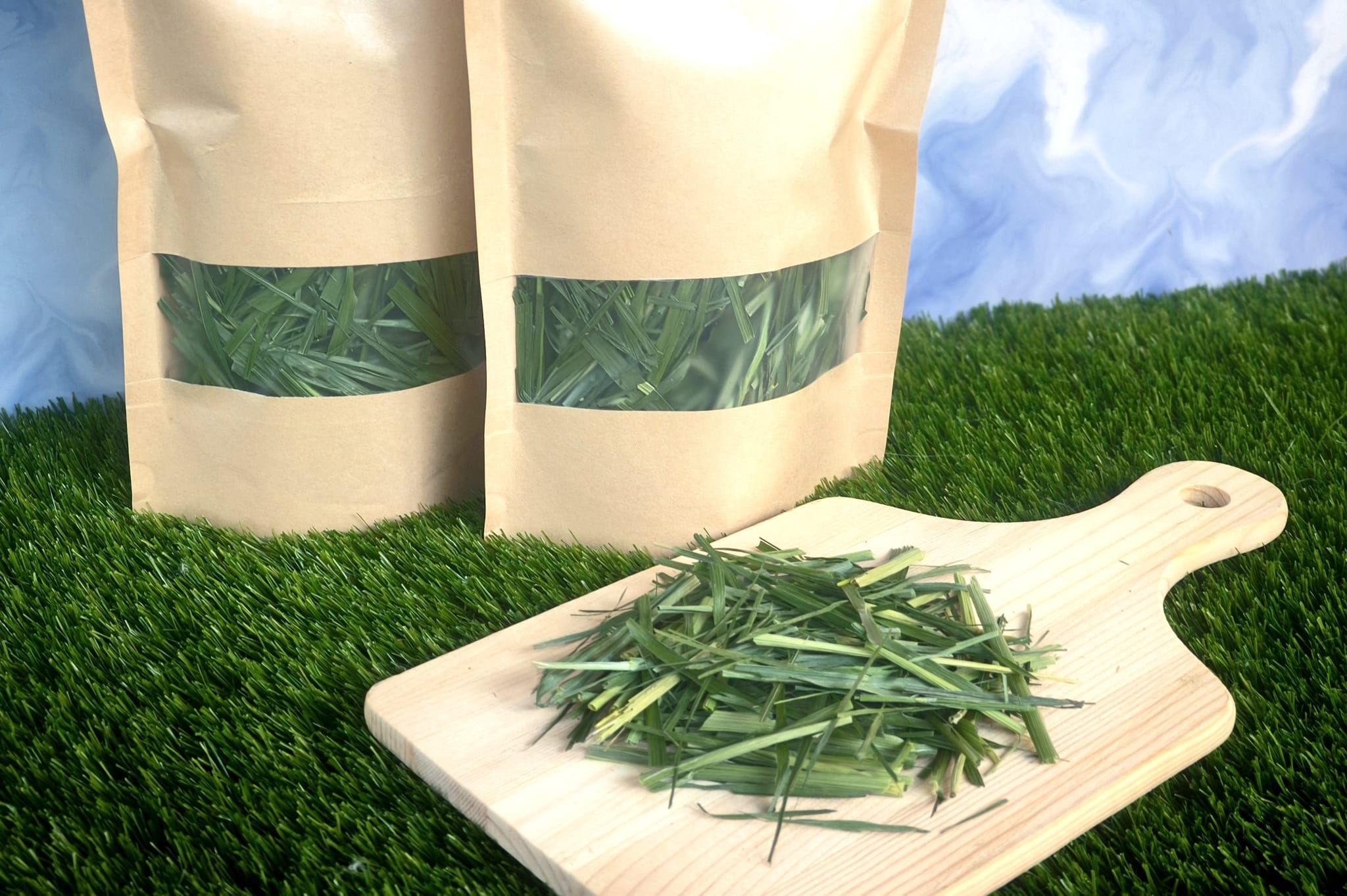 1 For 1 Special Bundle! Premium Golden & Green Oat Hay (35g + 35g)_2