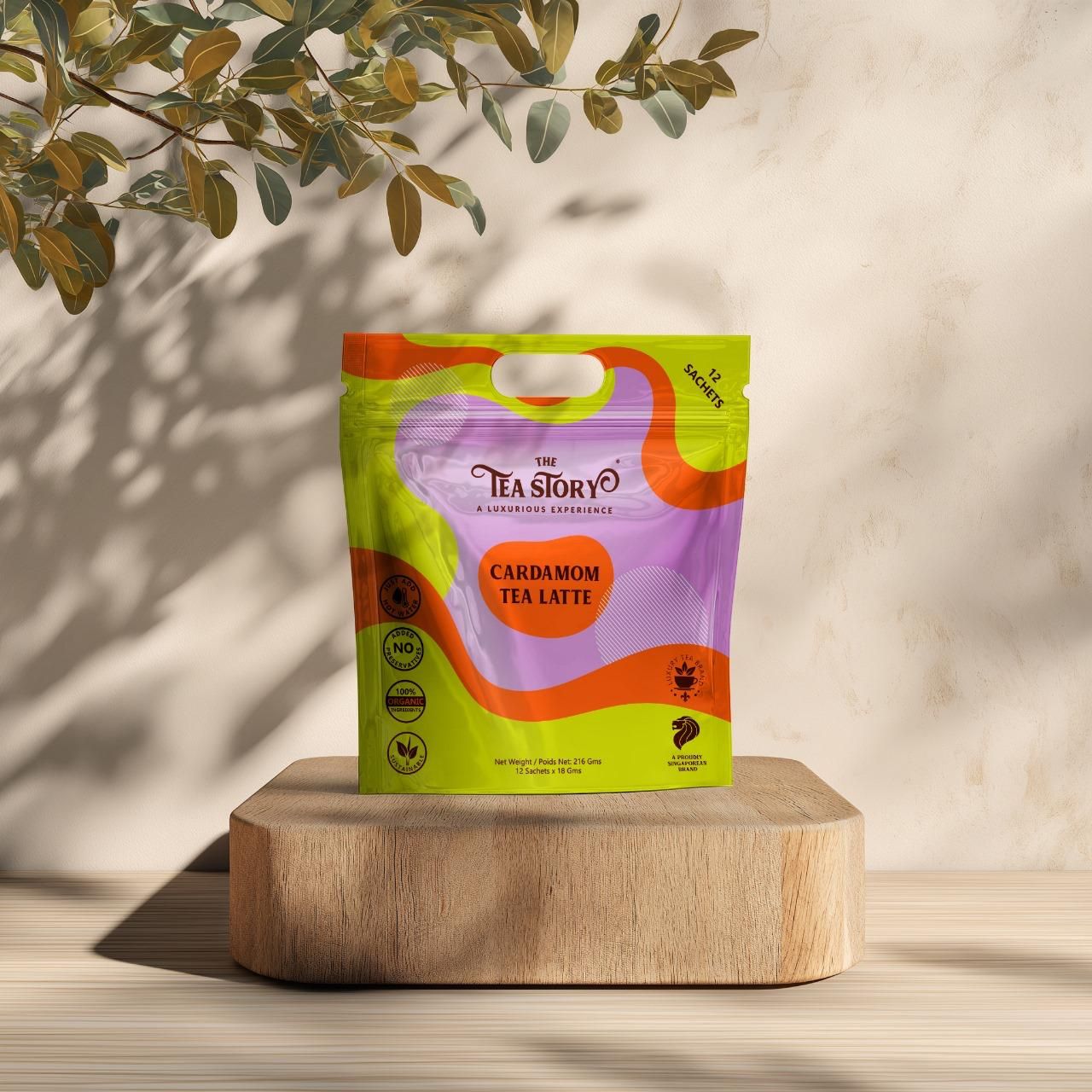 Cardamom Tea Latte (12 Sachets)_0