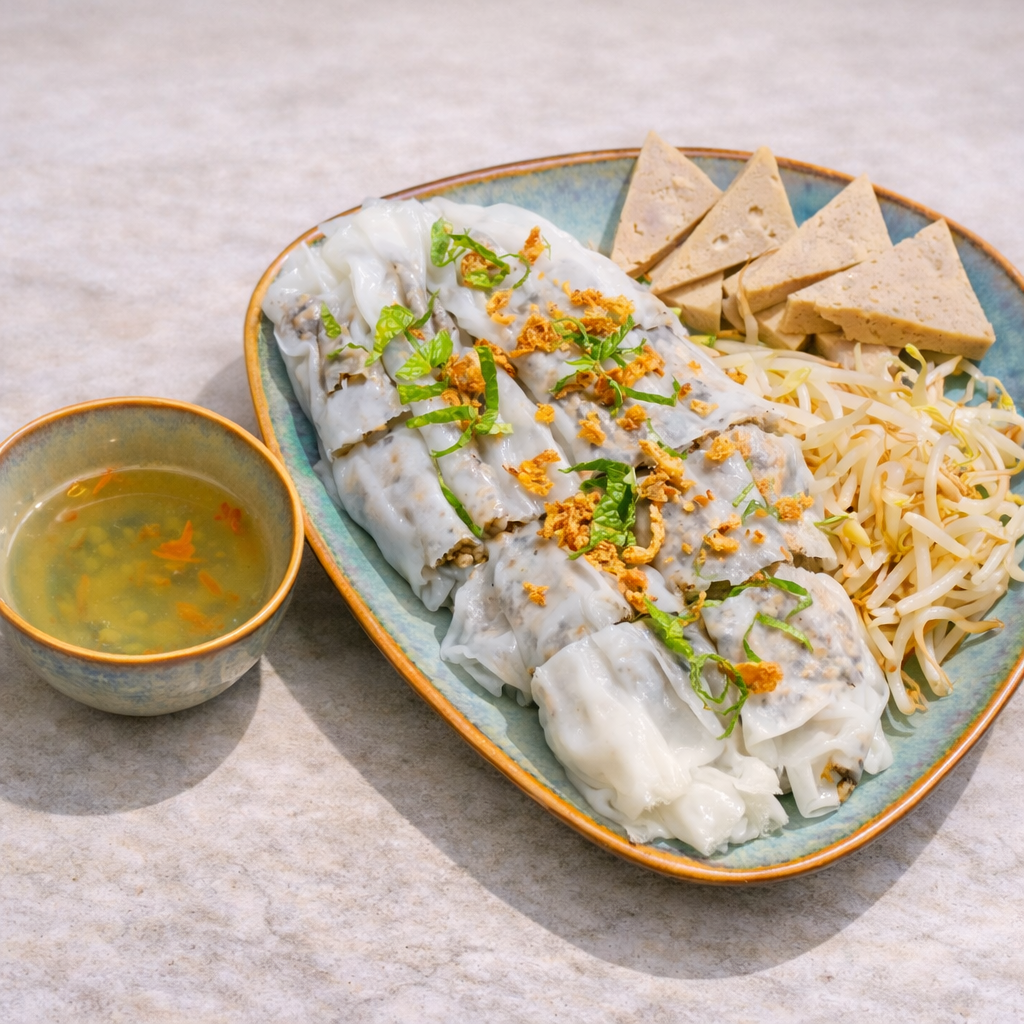 (PRE-ORDER) Gestoomde Rijstflensjes/ Bánh Cuốn_0