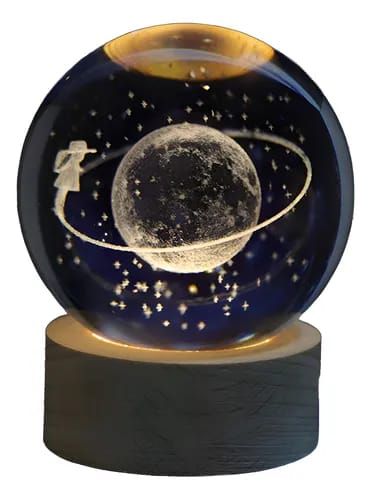 Lámpara Bola de Cristal 3d._1