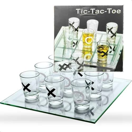 Juego de Beber Tic-Tac-Toe "La Vieja"_0