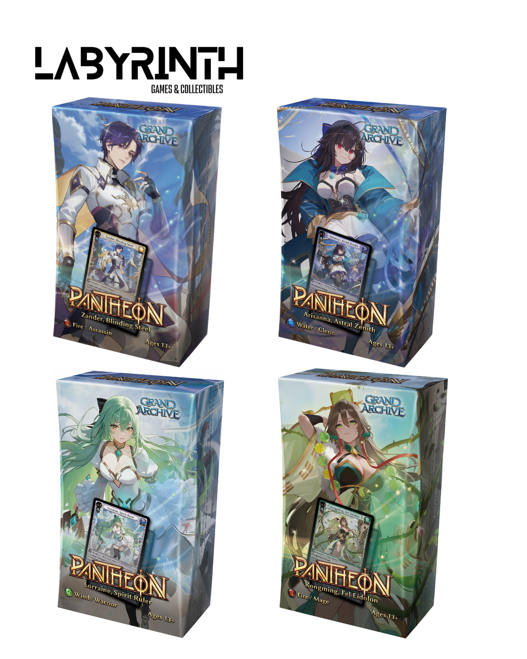 Grand Archive PANTHEON Starter Decks_0