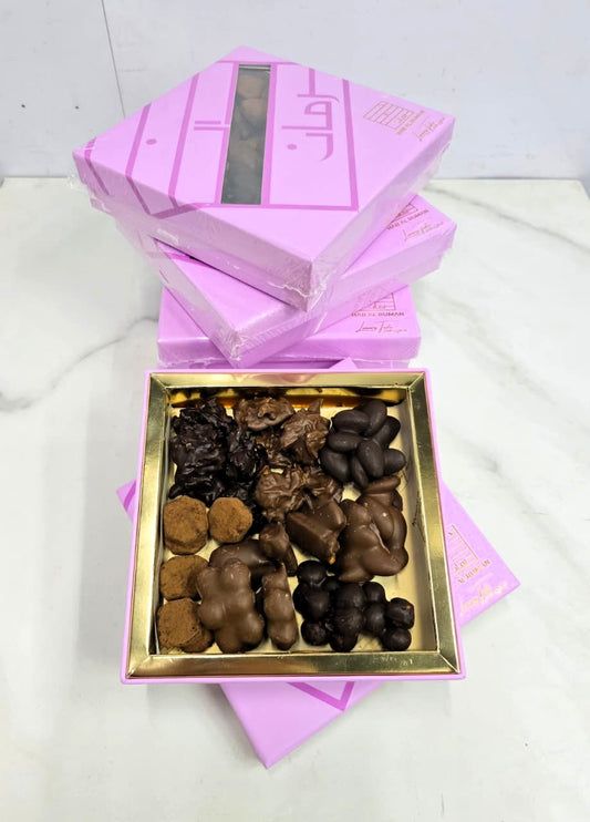 Luxury Chocolate Roche Nuts Square Box_0