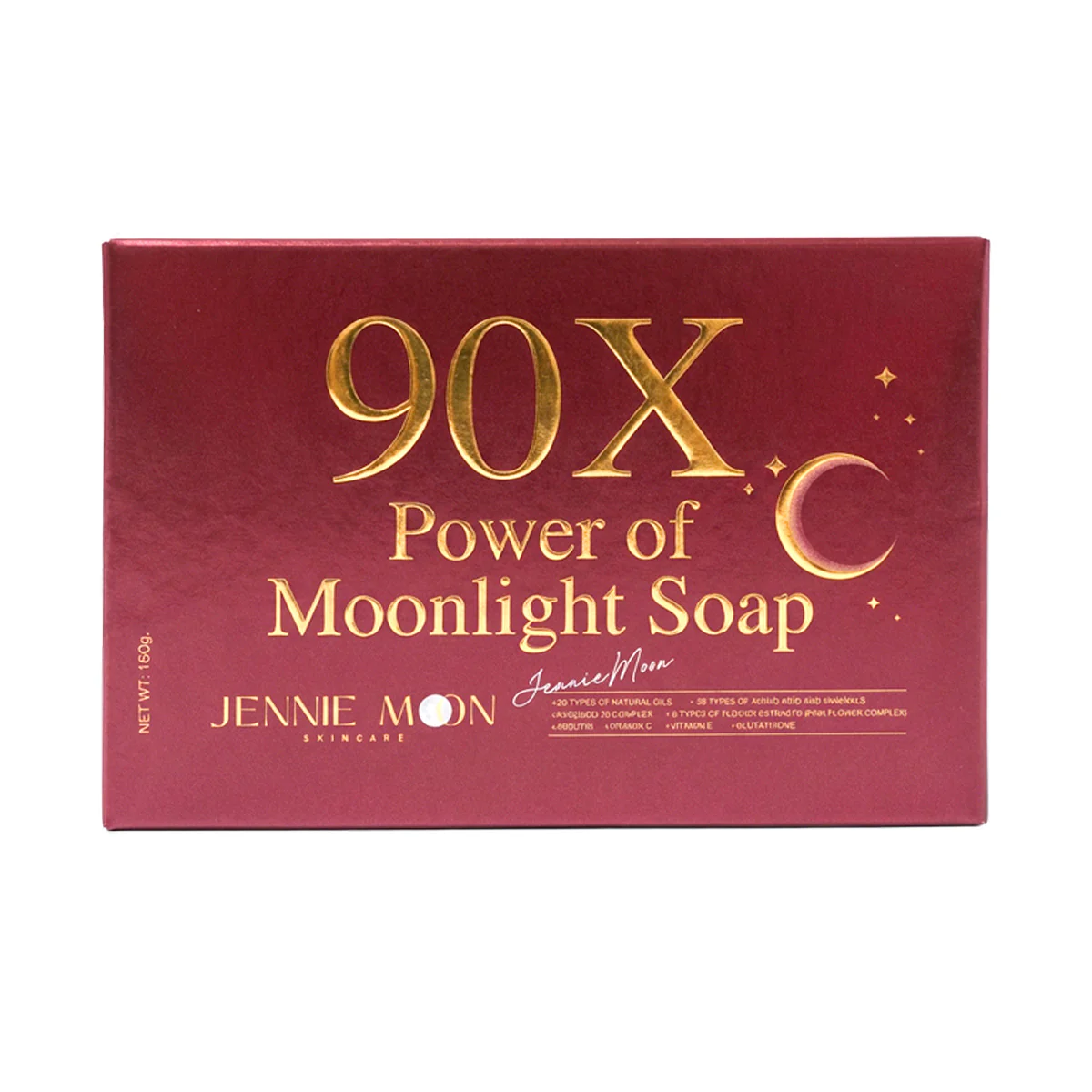 Jennie Moon - 90x Power of Moonlight Soap 160g | Wholesale Bath & Body Singapore_0