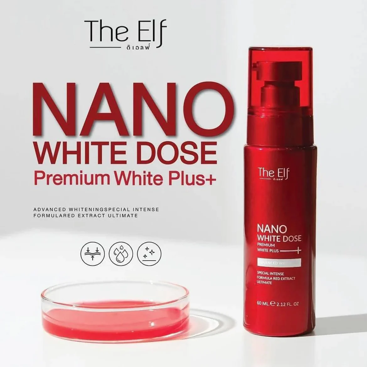 The Elf - Nano White Dose Premium White Plus 60ml | Wholesale Bath & Body Care Singapore_3