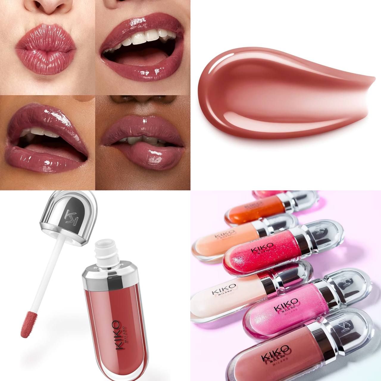 Kiko lip gloss - 21 brun rose_1