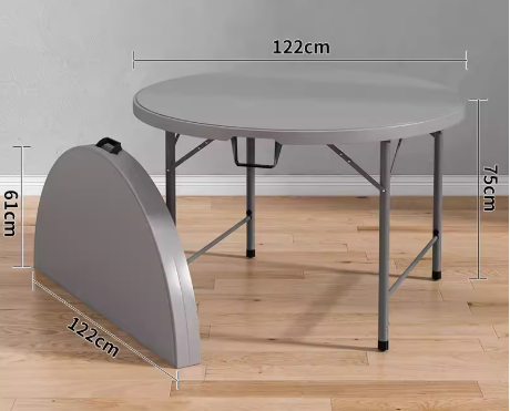 122CM PORTABLE FOLDING TABLE (ROUND)_3