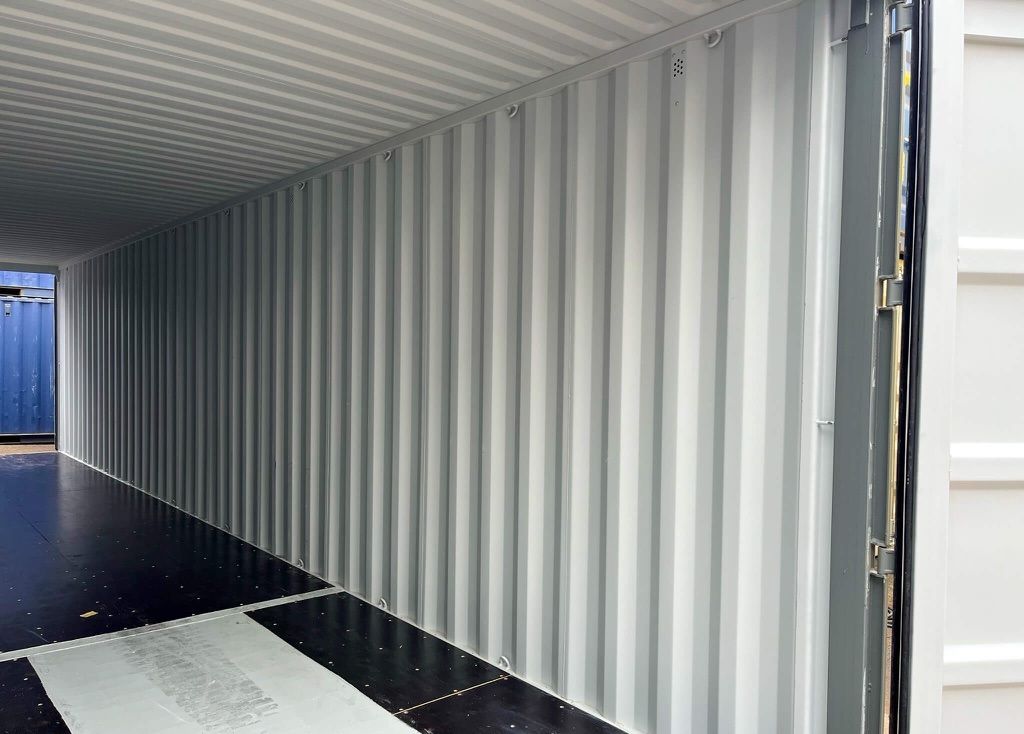 Contenedor de 40 pies High Cube de doble puerta – RAL 7005_4