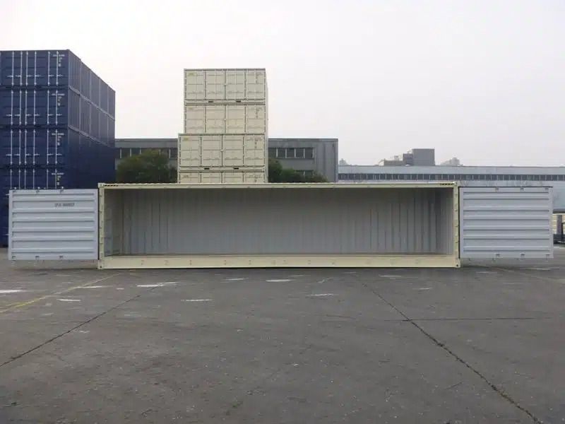 Contenedor de 40 pies High Cube Open Side – Primer viaje_3