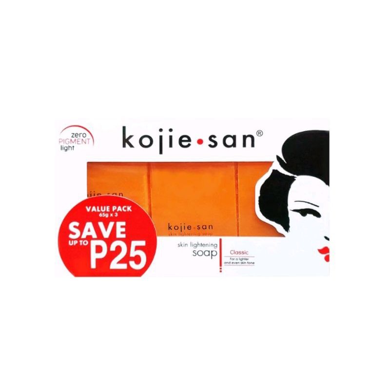 Kojie San - Skin Lightening Soap Classic (3 x 65g) | Wholesale Bath & Body Care Singapore_0