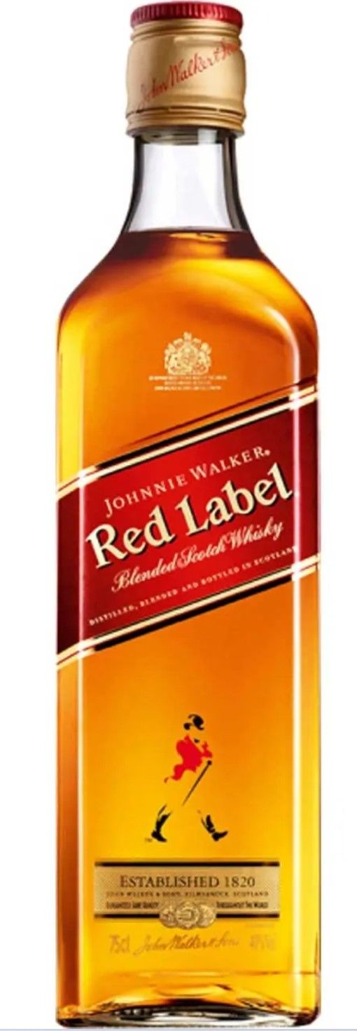 JOHNNIE WALKER RED B. WHISKY 750ML*PC/EMB:12_0