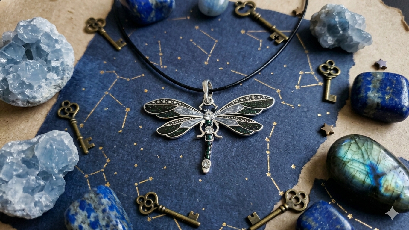 Collar Libélula Elegante _0