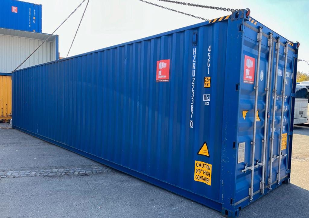 Contenedor de 40 pies High Cube modificado – Pared lateral recortada_5