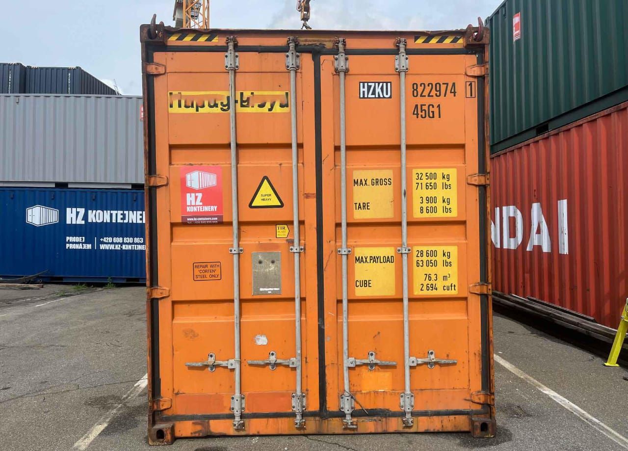 Contenedor de 40 pies High Cube de segunda mano – Almacenamiento_2