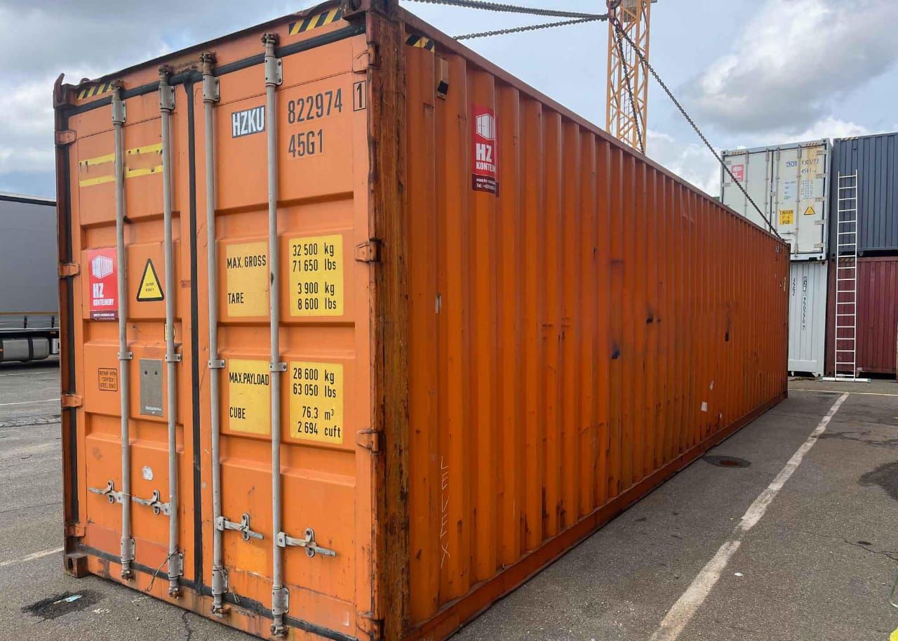 Contenedor de 40 pies High Cube de segunda mano – Almacenamiento_0