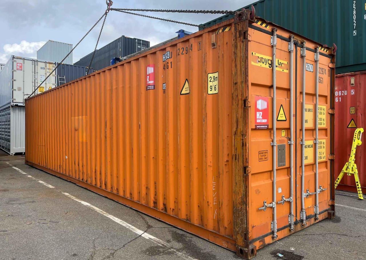 Contenedor de 40 pies High Cube de segunda mano – Almacenamiento_1