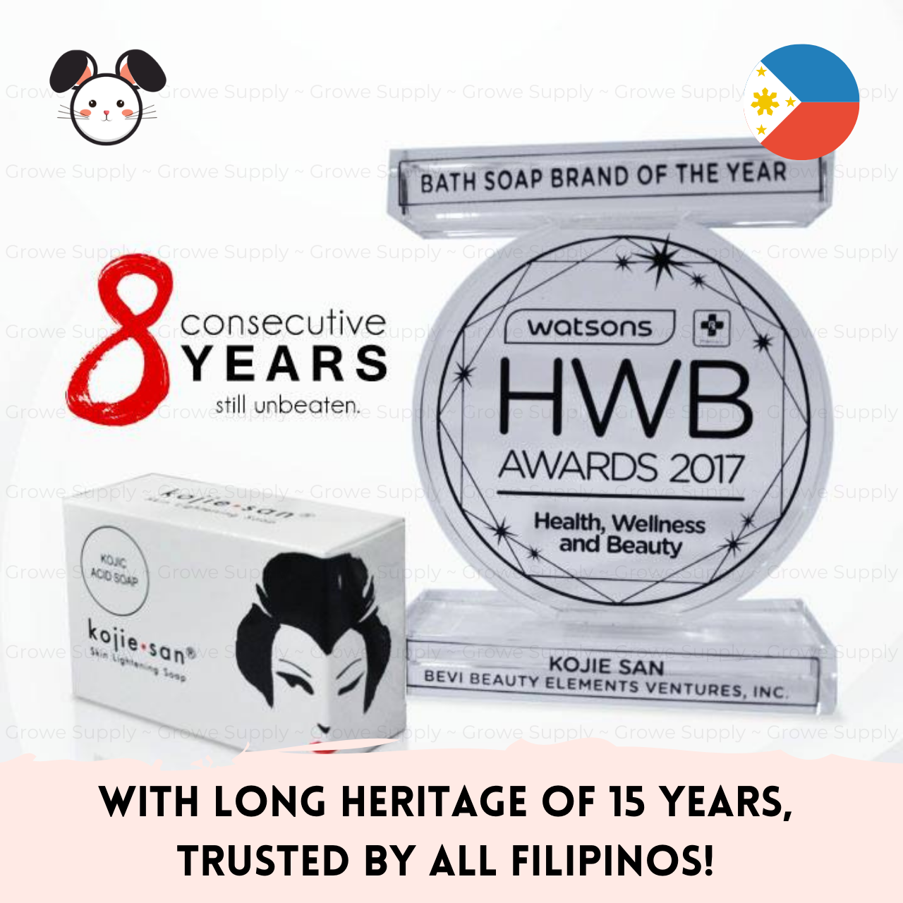 Kojie San - Skin Lightening Soap Classic (3 x 100g) | Wholesale Bath & Body Care Singapore_1