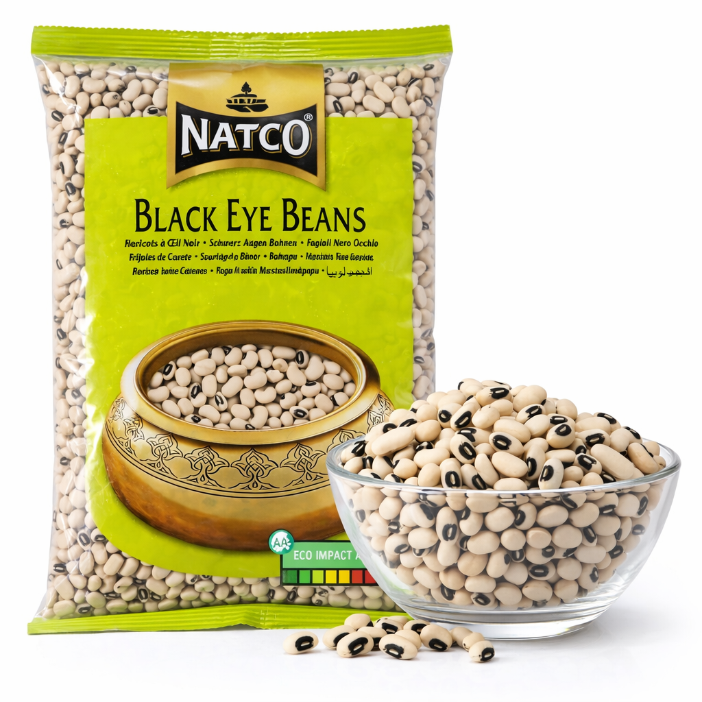 Natco Black Eye Beans 500g_0