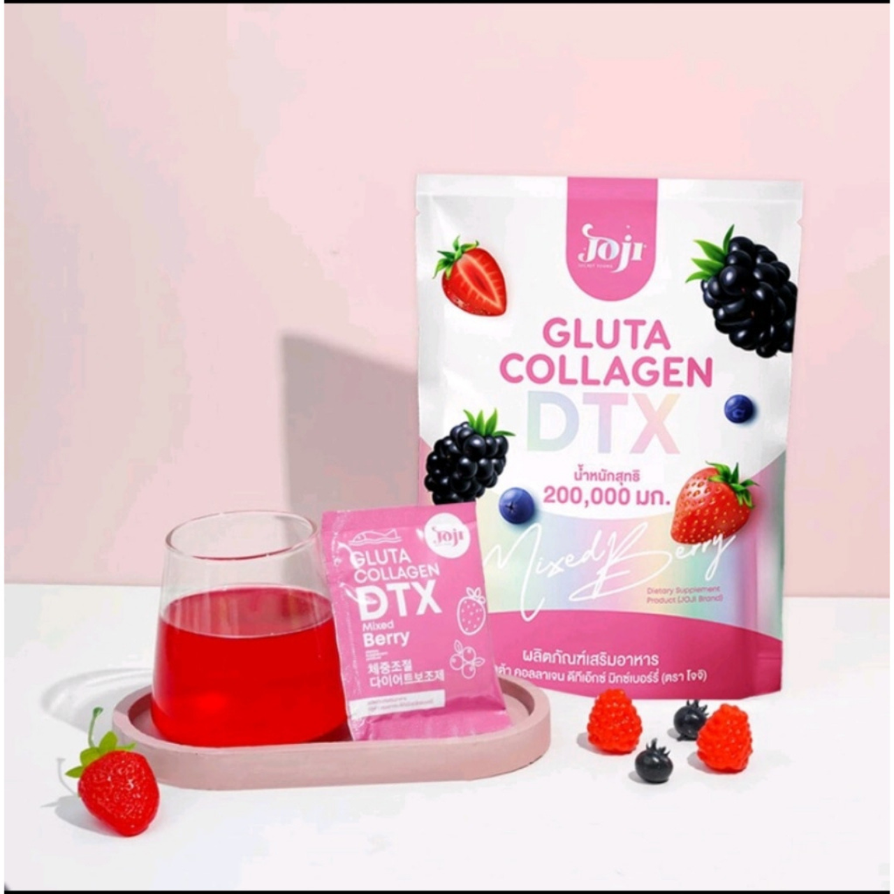 JOJI Secret Young - Gluta Collagen DTX Mixed Berry 10 Sachets x 20g | Wholesale Supplements Singapore_4