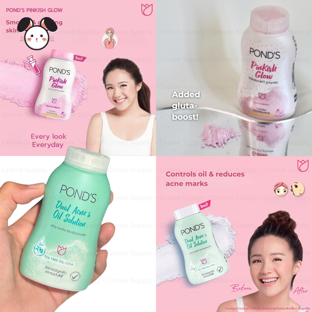 Pond's - Magic BB Translucent Powder Dual Acne & Oil Solution 50g | Wholesale Facial Skincare Singapore_4